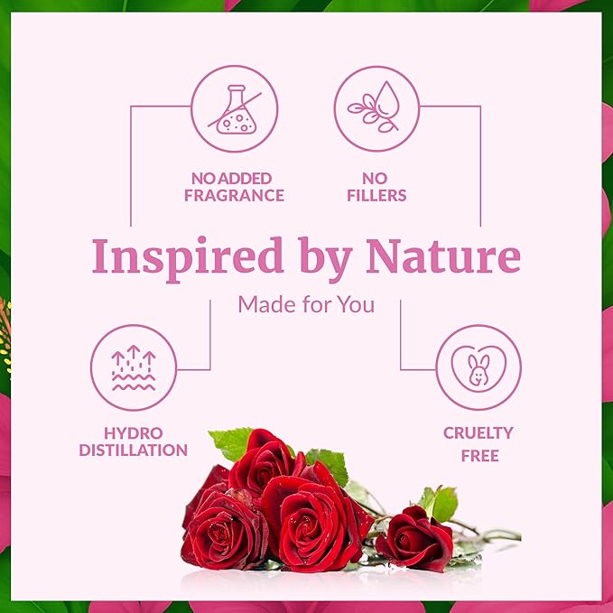 SVA ORGANICS Rose Water 4oz (118 ml) Refreshing Rose Water Spray for Skin Care, Skin Hydration, Bath, Soaps, Haircare & Aromatherapy-Velvo Beauty