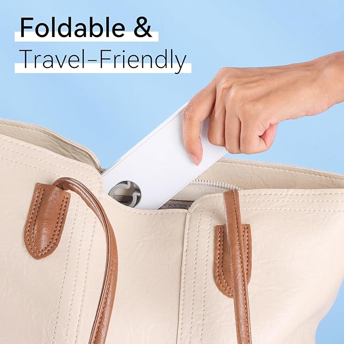 Makartt UV Nail Lamp Stand: Foldable, 360° Adjustable Rotation, Portable, Handsfree, Convenient for Gel Nails Polish Painting Home Salon Manicure-Velvo Beauty