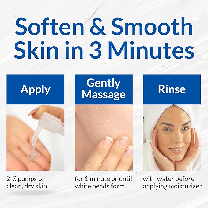 Cure by Toyo | Aqua Gel Gentle Exfoliator | Clear and Softer Skin | Non-Abrasive Face and Body Cleanser | Sensitive Skin | 3 Pack-Velvo Beauty