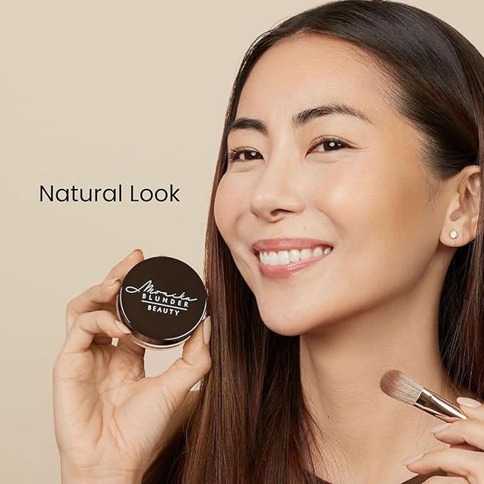 Monika Blunder Beauty - Blunder Cover Foundation, Concealer - Shade: 1.5 - Eins.5 - Very Fair, Yellow Undertones - Clean Beauty, All-In-One, Cruelty-Free, Vegan - 0.62 oz-Velvo Beauty