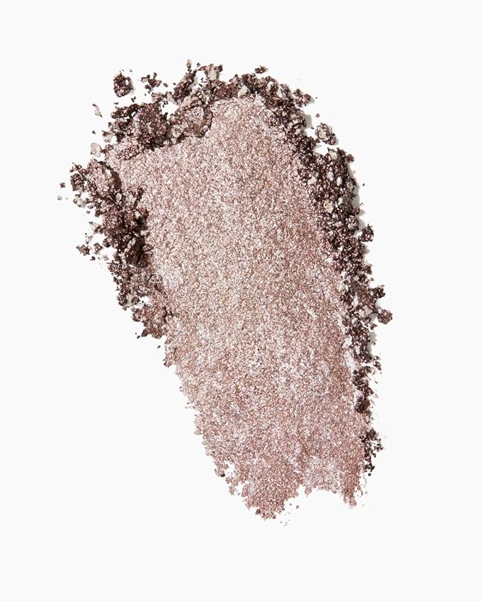 MAKE Beauty Multi-Chromatic Eye Shadow. Metal Reflecting Luminous Foil Finish Creamy, Buildable, Dimensional Long-wear, Crease-proof Powder Eyeshadow, Multichrome Shade - Quartz, Taupe-Velvo Beauty