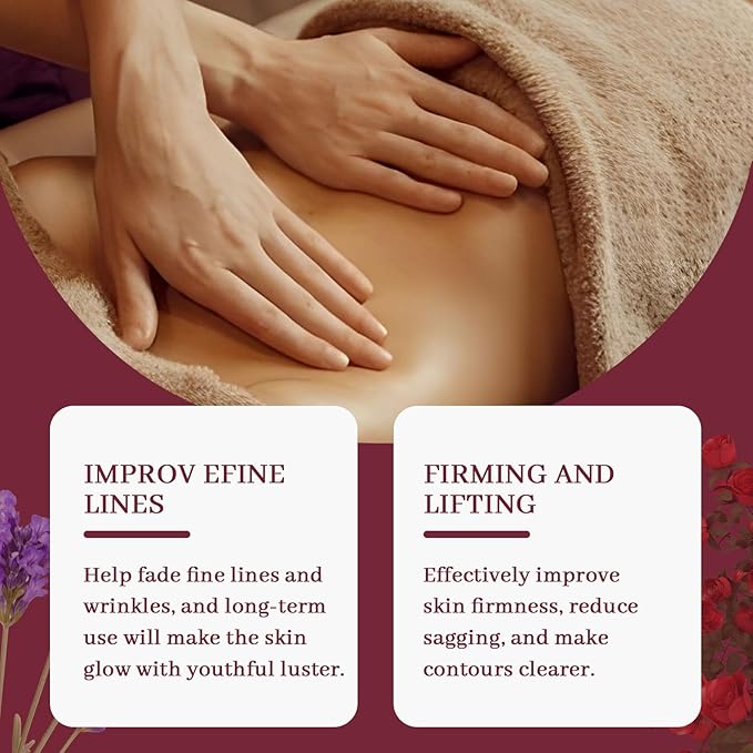 Magic Body Firming Oil, Luxury Body Oil for Crepe Skin, Tightening & Hydrating Body Oil After Shower with Vitamin E and Rosehip, Non-Greasy Body Serum Oil for Thighs, Arms, Chest, 100ML / 3.38 Fl Oz-Velvo Beauty