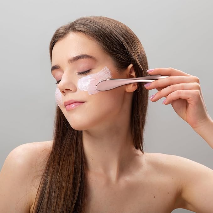 6 Pcs Metal Eye Cream Applicator Eye Roller Tool Eye Cream Applicator Stick Facial for Reducing Puffiness Wrinkle-Velvo Beauty