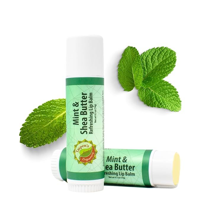 Intensive Hydration Lip Balm Set - All Natural Lip Balms & Moisturizers- Soothing Relief - Refreshing Flavors - Cruelty-Free (Mint)-Velvo Beauty