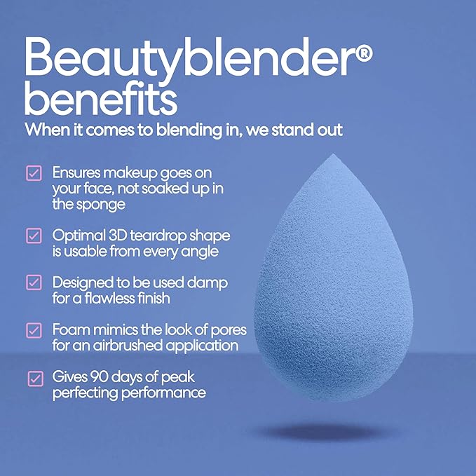 Beautyblender® Denim Limited-Edition Makeup Sponge-Velvo Beauty