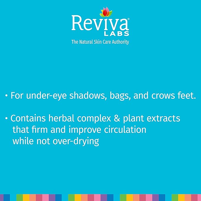 REVIVA LABS - Eye Complex Firming Creme, (1 oz)-Velvo Beauty