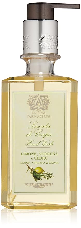 Antica Farmacista Hand Wash -Lemon, Verbena & Cedar, 10 Fl Oz (Pack of 1)-Velvo Beauty