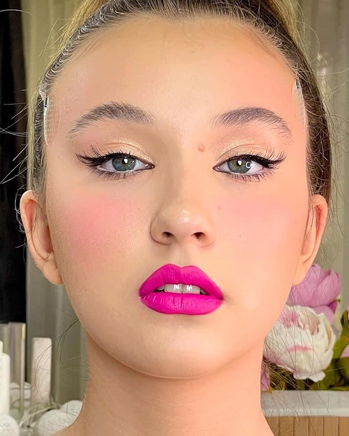 Oulac Matte Pink Lipstick for Women, Long Lasting Liquid Lipstick High Impact Lip Color Full Coverage Lip Makeup with Vitamin E Waterproof Formula,Vegan-Velvo Beauty