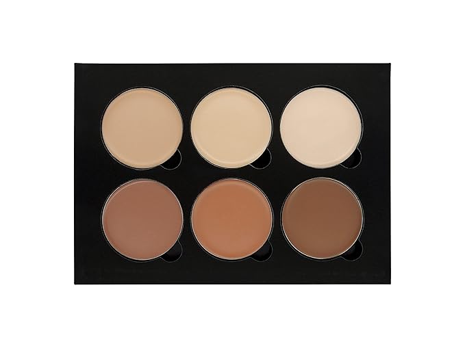 W7 Lift & Sculpt Cream Contour Kit - Concealing, Highlighting & Contouring Makeup Palette - Step-by-Step Instructions Included-Velvo Beauty