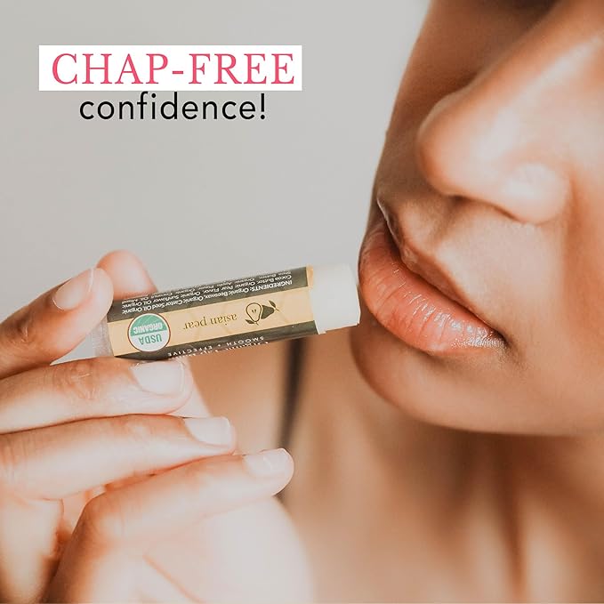 Organic Lip Balm Pack - Original Lip Balm for Dry Cracked Lips, Christmas Stocking Stuffers Women & Men, Lip Balm Set, Lip Moisturizer, Natural Lip Balm for Men, Lip Care Products for Lip Repair-Velvo Beauty