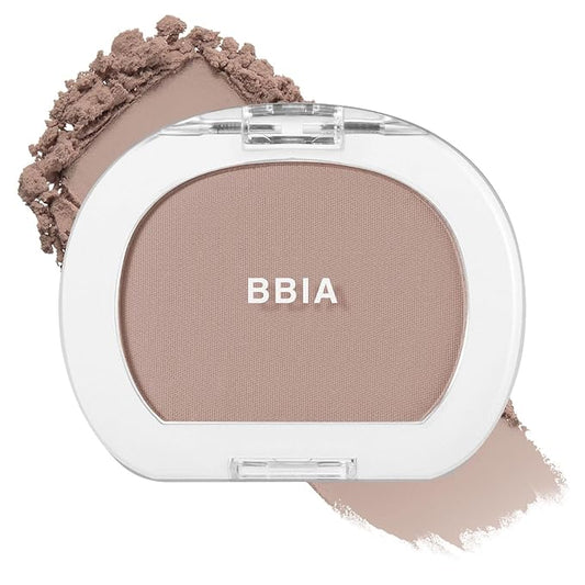 BBIA Last Blush NEW 15 Colors - Cheek Blush Shaping Shading Contour & Highlight Long-Lasting Matte Finish Natural Shades Buildable & Blendable Daily Korean Face Makeup (14 CAPPUCCINO, Pack of 1)-Velvo Beauty