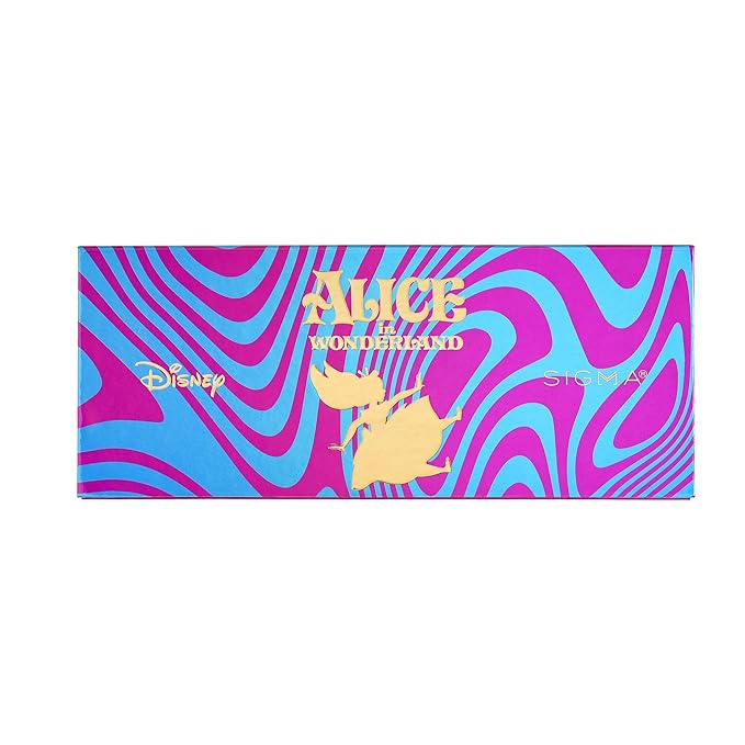 Sigma Beauty and Disney Eyeshadow Palette - Alice in Wonderland Eyeshadow Palette with 14 Hues - Matte, Shimmer and Metallic Eyeshadow Finishes - Highly Pigmented Eye Makeup Palette with Mirror-Velvo Beauty