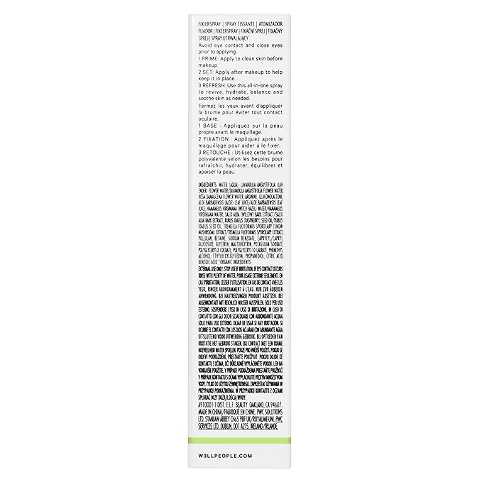 Well People Dew Your Makeup Mist 3-in-1 Setting Spray, For Priming, Setting & Revitalizing Skin, Creates A Dewy Finish, Vegan & Cruelty-free-Velvo Beauty