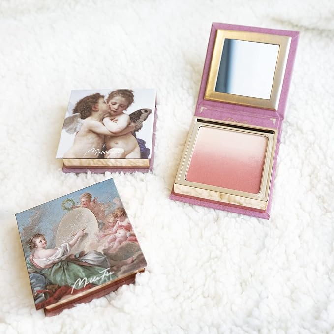 Angel Gradation Blushes 5g Lone Wear Shimmer Millefee Powder Palette for Beauty Cheek-Velvo Beauty