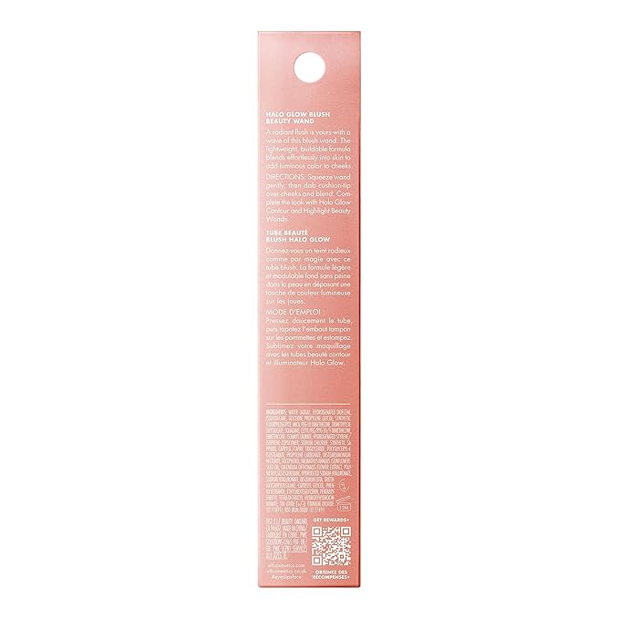 e.l.f. Halo Glow Blush Beauty Wand, Liquid Blush Wand For Radiant, Flushed Cheeks, Infused With Squalane, Vegan & Cruelty-free, Candlelit-Velvo Beauty