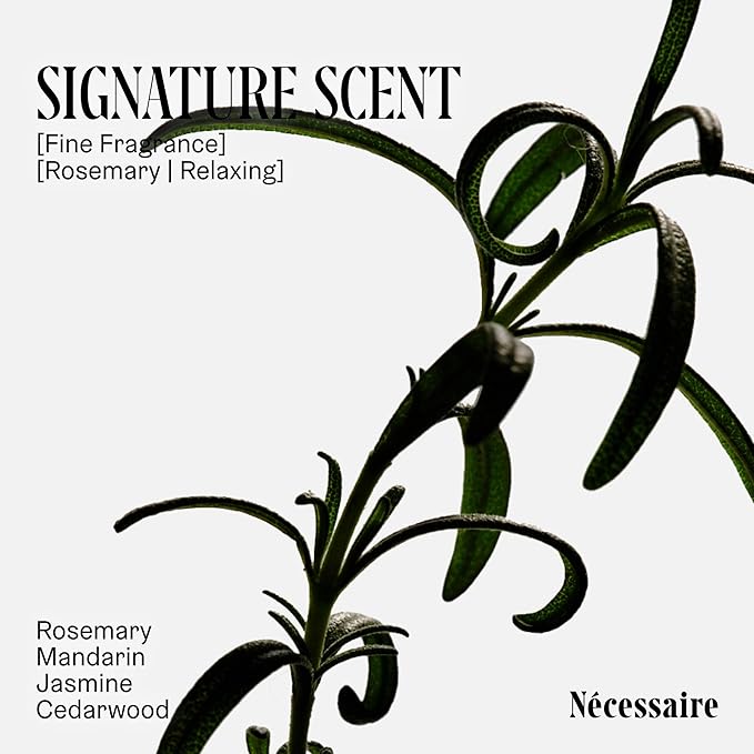 Nécessaire Rosemary Shampoo With Pump | Multi-Protien Strengthening Conditioner For Thinning Hair. For Women + Men. Good For All Hair Types/Textures. Color-Safe. 500 ml / 16.9 oz-Velvo Beauty