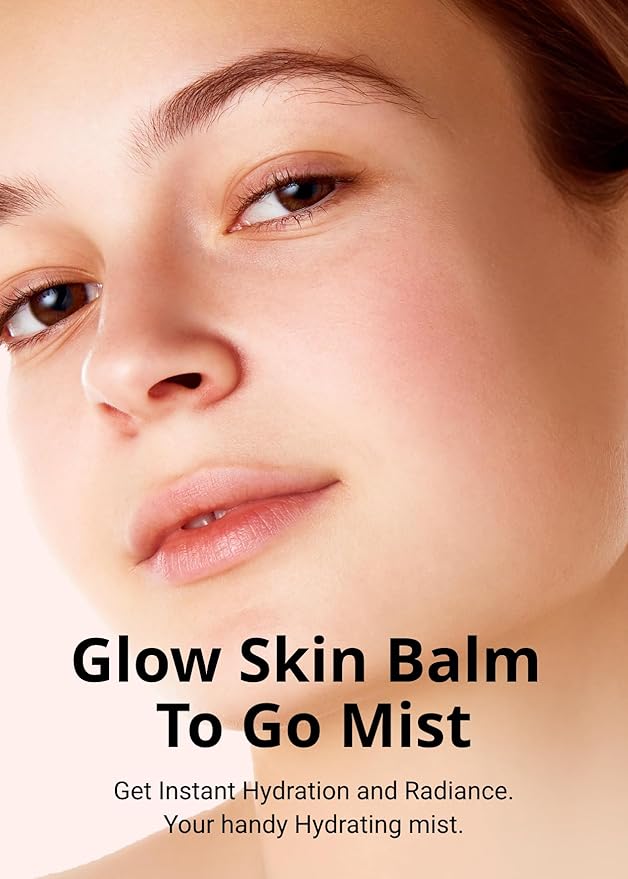 MISSHA Glow Skin Balm To Go Mist, 4-in-1 Hydrating, Refreshing, Makeup-Enhancing, Portable Dewy Glow Spray-Velvo Beauty