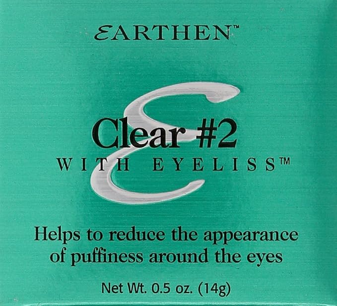 Earthen Clear Eye No.2 with Eyeliss Puffy Eye Treatment, 0.5 Ounce-Velvo Beauty