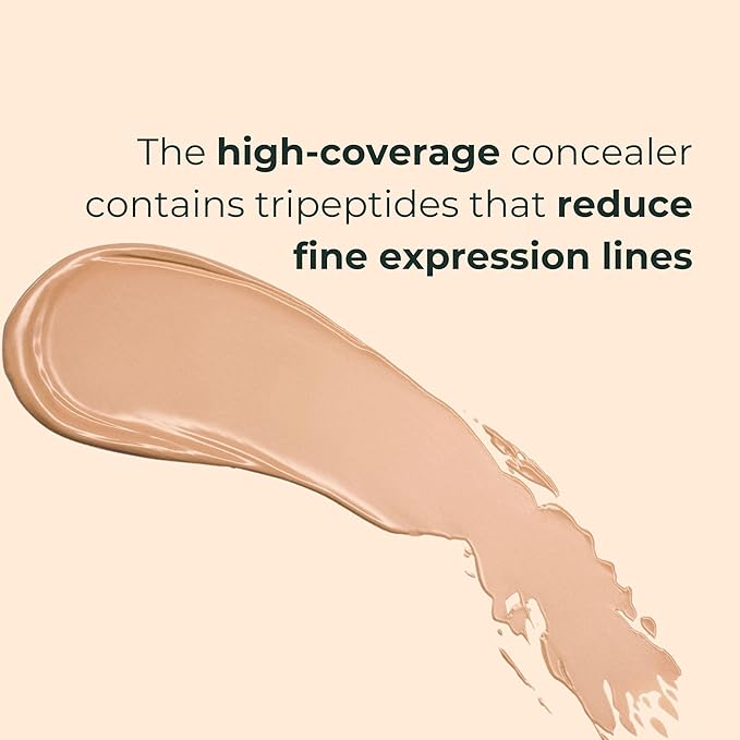 M. Asam MAGIC FINISH HIGHCLASS LIQUID CONCEALER Ivory (0.13 fl oz) - 4-in-1 Concealer With Mimic-Lift complex & High Coverage For Dark Circles & Blemishes, Vegan Make Up With Illuminating Pigments-Velvo Beauty