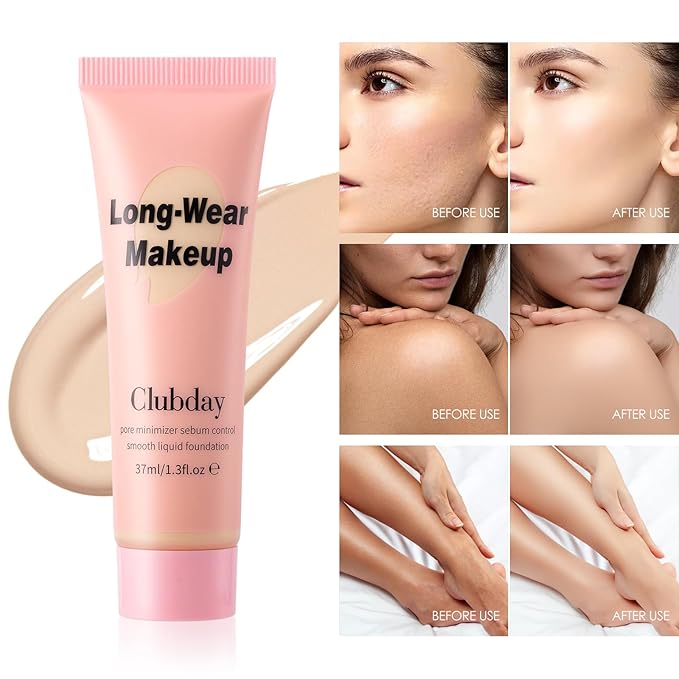 Liquid Foundation Full coverage Long-Lasting Buildable Weighless Foundation Cream Active Wear Color Stay Makeup-01-Velvo Beauty