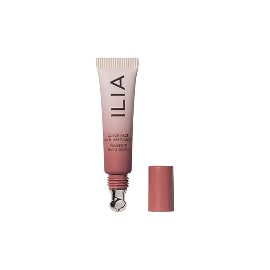 ILIA - Color Haze Multi-Use Matte Pigment | Cream Blush + Lip Color In One | Nourishing, Fuss-Free Application | Non-Toxic, Vegan, Cruelty-Free, Silicone-Free (Before Today, 0.23 fl oz | 7 ml)-Velvo Beauty