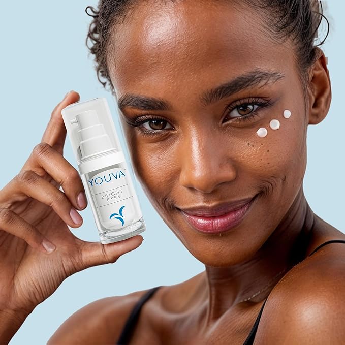 Hyaluronic Acid Anti-Aging Eye Cream - 15ml | Under Eye Cream | Marine Extracts | Bearberry and Licorice Root for Dark Circles | Eye Cream | Wrinkles and Reduce Puffiness | Fragrance-Free-Velvo Beauty
