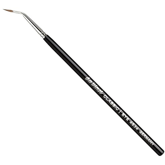 da Vinci Cosmetics Series 4634 Classic Eyeliner Brush, Bent Pointed Russian Red Sable, 20.4 Gram-Velvo Beauty