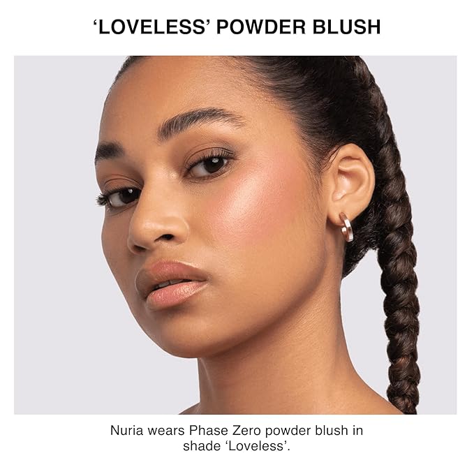 Makeup Powder Blusher - "Loveless" - 4g / 0.141 oz - Full Coverage, Natural Blush - Soft, Buildable Pink, Coral, Peach & Golden Hues - Matte & Shimmering Shades Gives Cheeks a Radiant Glow-Velvo Beauty
