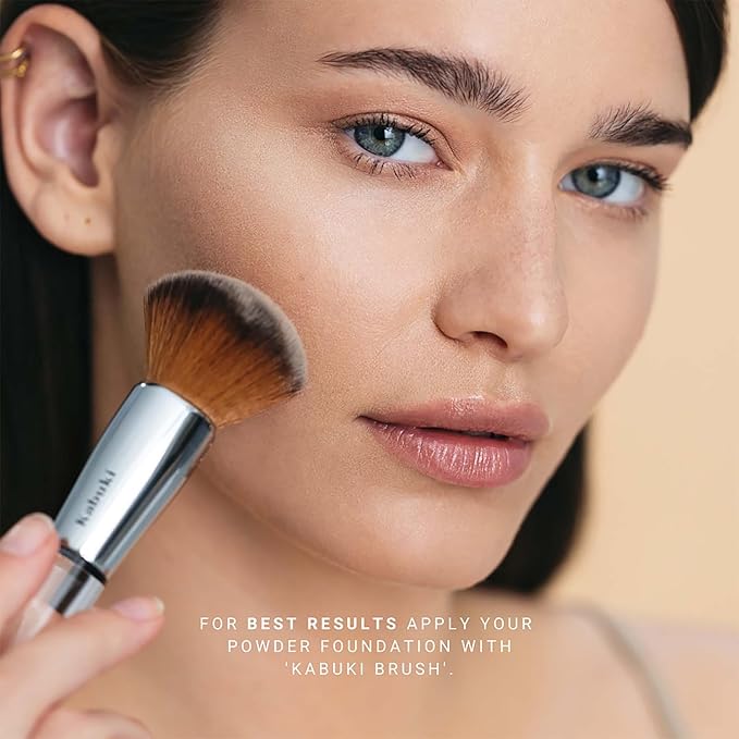 Mineral Powder Foundation - Longwear, Lightweight, Smooth Powder Formula - Blurring, Skin-Perfecting Finish - Vegan and Cruelty Free Formula - 025 Siv - 0.25 oz-Velvo Beauty