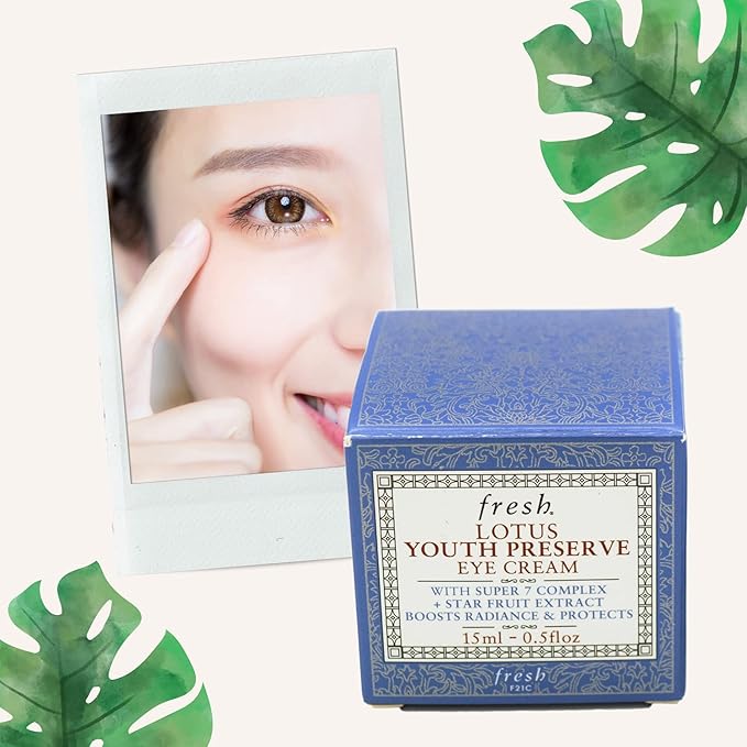 Fresh Fresh lotus youth preserve eye cream, 0.5oz, 0.5 Ounce-Velvo Beauty