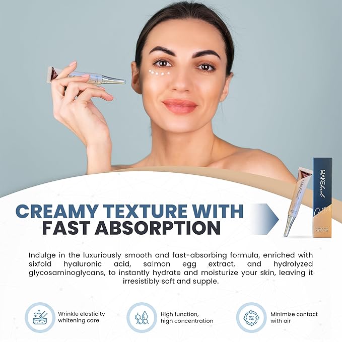 Collabeau Eye and Face Cream Special Set, Intensive Elasticity Care, Hydrolyzed Collagen, Elastin, Hyaluronic Acid, Soft and Supple Skin, Wrinkle Care, Mediheal Skincare (25ml x 4ea)-Velvo Beauty