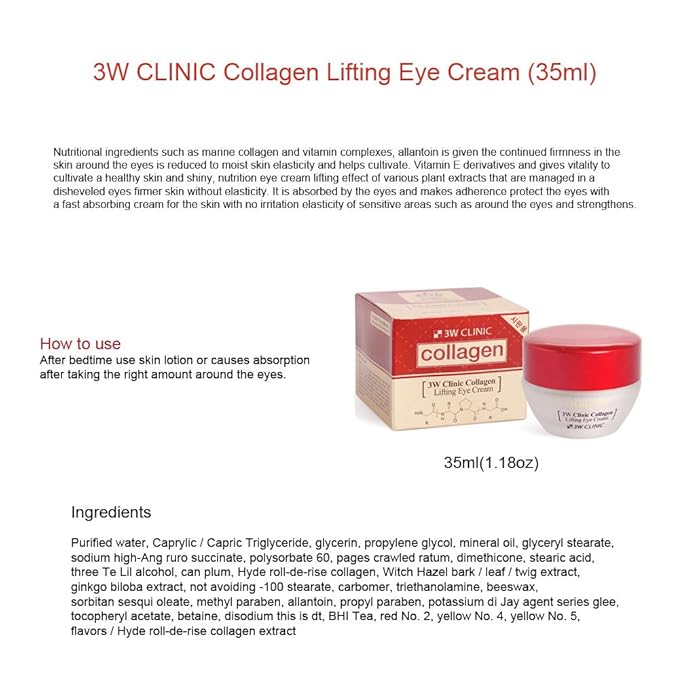 Collagen Lifting Eye Cream 35ml-Velvo Beauty