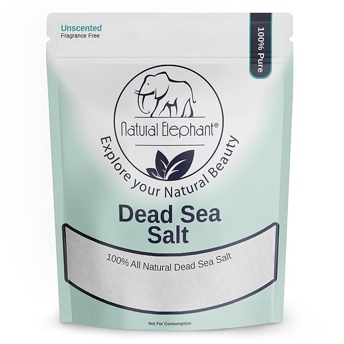 Natural Elephant Dead Sea Bath Salt |19 Pounds Bulk Bag | 100% Natural and Pure| Fine Grain | Perfect for Bathing and Soothing Soaks-Velvo Beauty