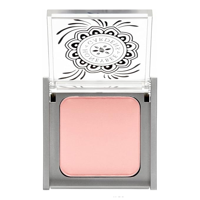 Honeybee Gardens Complexion Perfecting Blush in Breathless, Pale Warm Pink Pigmented, Vegan & Gluten-Free, 8.5g-Velvo Beauty