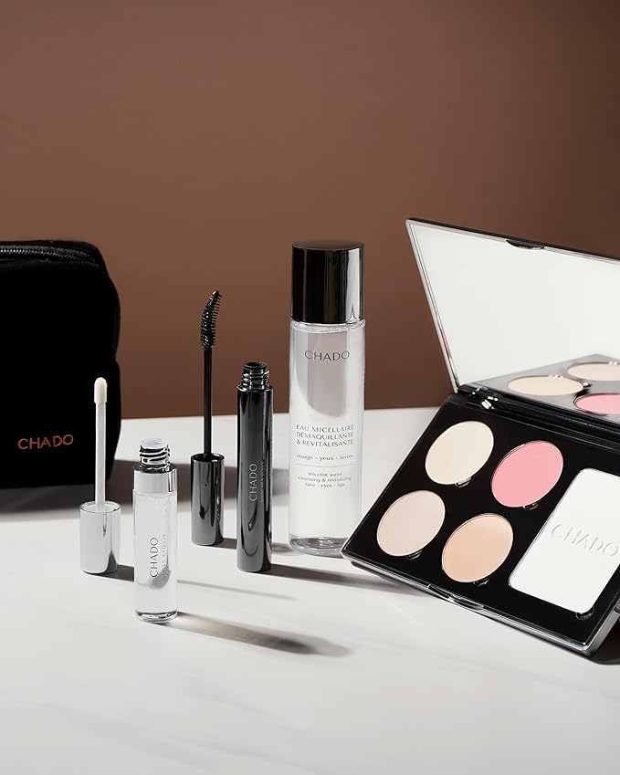 Monts & Merveilles Face Palette – Cream | Bronzer, Concealer, Contour, Blush, Setting Powder | Long Lasting | Face and Cheek Sculpting Palette | Refillable | Cruelty Free (Light to Medium Skin)-Velvo Beauty