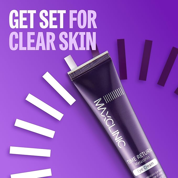Time Return Melatonin Eye Cream for Dark Circles & Fine Lines | Clarifying Eye Cream for Bags Under Eyes | Firming Eye Cream for Fine Lines| Moisturizing Eye Cream for Eye Care (0.70 oz)-Velvo Beauty