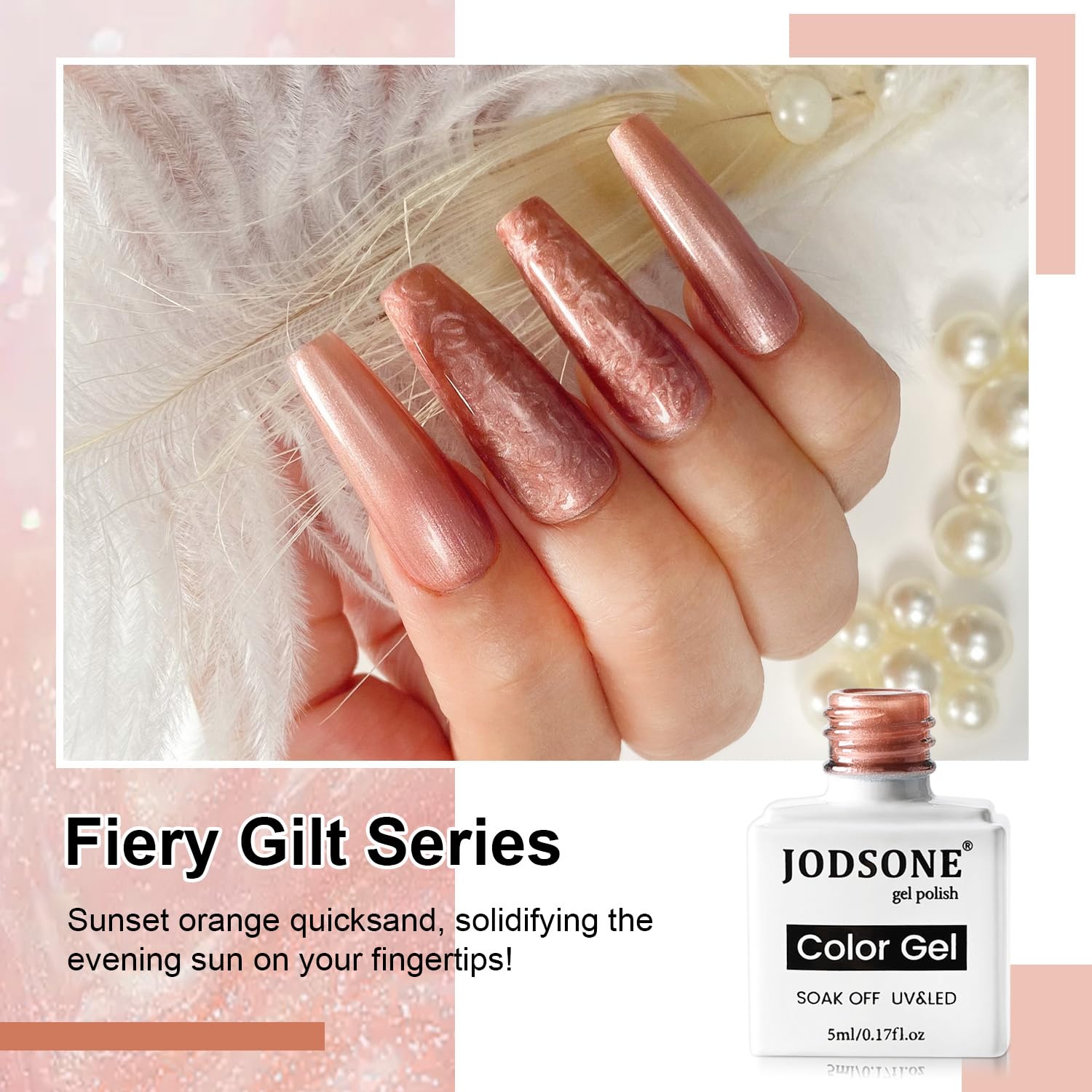 JODSONE 10 Color Gel Nail Polish Set with Base Coat and Top Coat Great DIY Salon Home Gift-Velvo Beauty