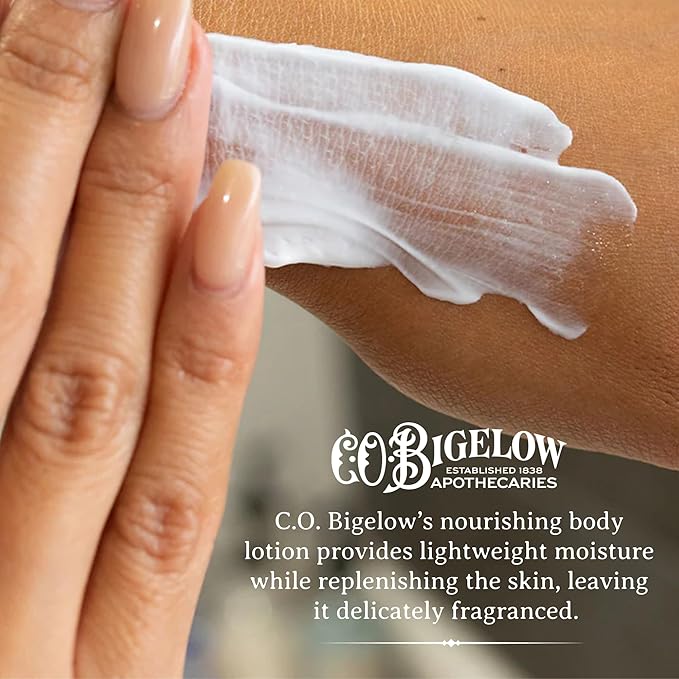 C.O. Bigelow Bergamot Body Lotion, Iconic Collection Moisturizing Body Lotion with Shea Butter, Borage Oil & Grapeseed Oil, 10.5 Fl Oz-Velvo Beauty