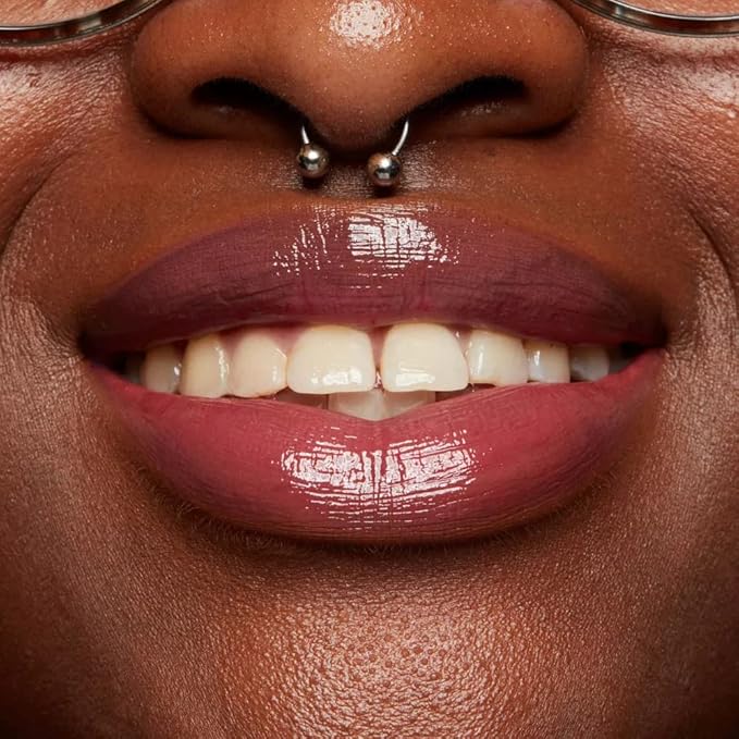 NYX PROFESSIONAL MAKEUP Butter Gloss, Non-Sticky Lip Gloss - Cinnamon Roll (Dusty Nude Mauve)-Velvo Beauty
