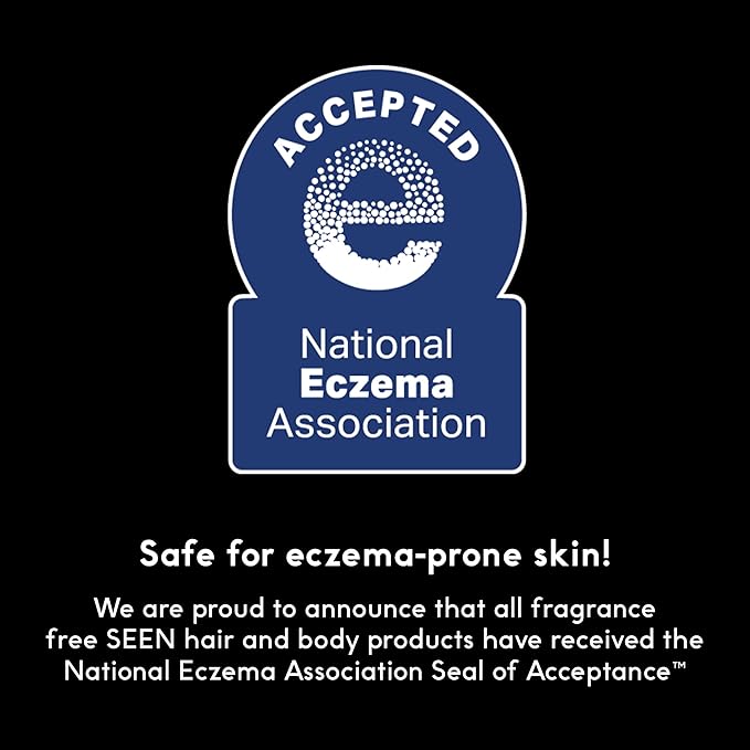 SEEN Shampoo Eco-Refill, Fragrance Free - Non-Comedogenic & Sulfate-Free Hair Shampoo- Dermatologist-Developed - Safe for Sensitive, Eczema & Acne Prone Skin-Velvo Beauty