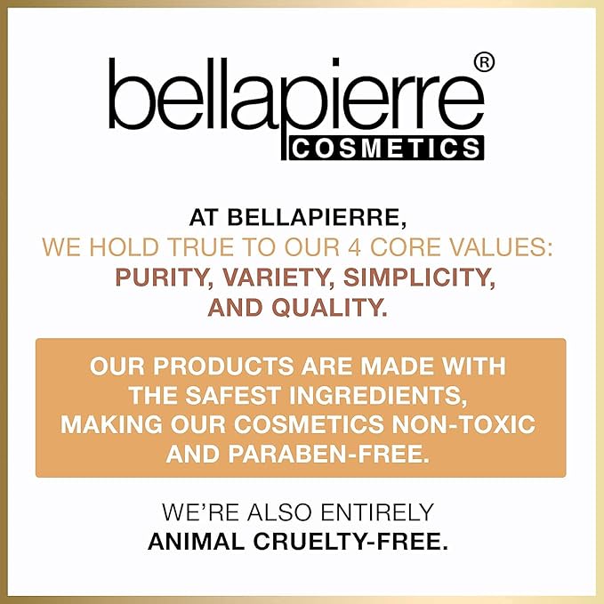 Bellapierre Satin Rose Face & Eye Book Palette | 25 Eyeshadow Shades with Blush, Bronzer, & Highlighter | Non-Toxic & Paraben Free | Vegan & Cruelty-Free-Velvo Beauty
