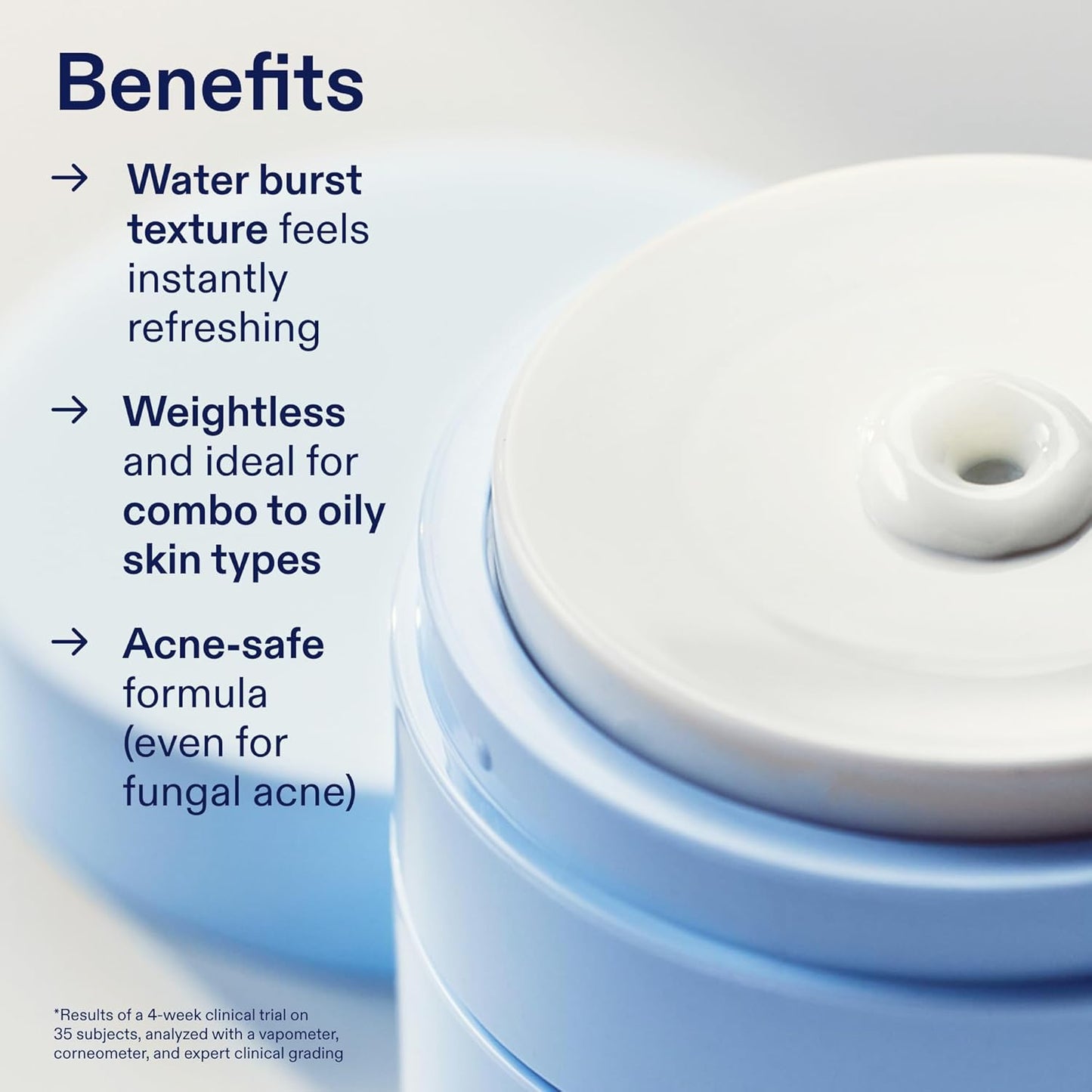 Skinfix Barrier Balancing Water Cream - 1.7 oz - Fast-Absorbing, Weightless Moisturizer for Combo + Oily Skin - Acne-Safe, Non-Pore-Clogging - Non-Comedogenic - Fragrance Free - Vegan, Cruelty Free-Velvo Beauty