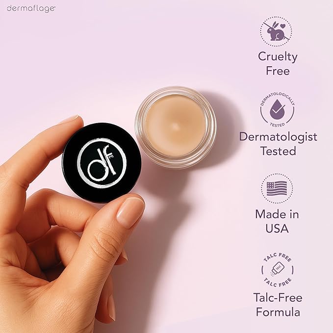 Waterproof Concealer Cream, Full Coverage Waterproof Makeup, Color Match Promise by Dermaflage, 6g/.2oz-Velvo Beauty