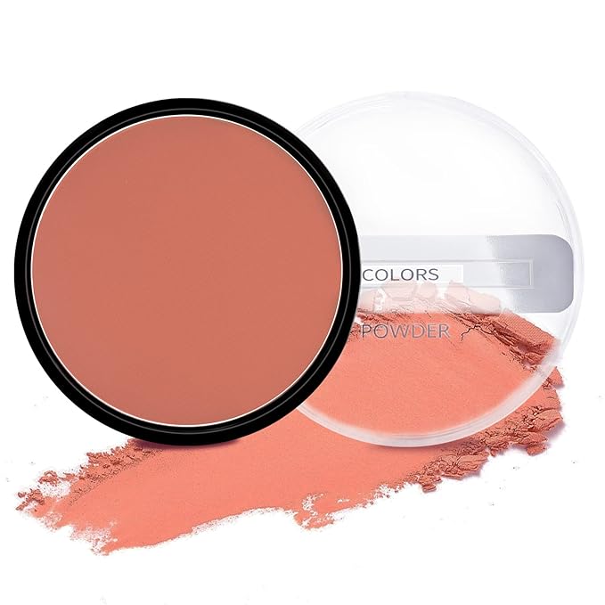Boobeen Powder Blush Matte Blush, Highly Pigmented Beauty Cream Blush Palette for Create A Natural Cheek Flushed Look, Rich Colors-Velvo Beauty