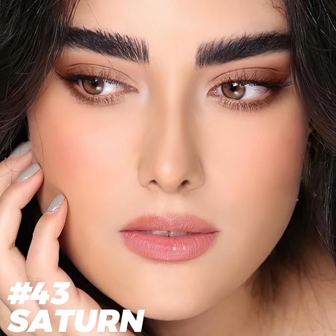 FOCALLURE Shimmer and Matte Cream Eyeshadow Stick,Smooth Brilliant Eye Brightener Pencil for Women,Long Lasting Waterproof Eye Shadow and Liners Makeup,SATURN-Velvo Beauty