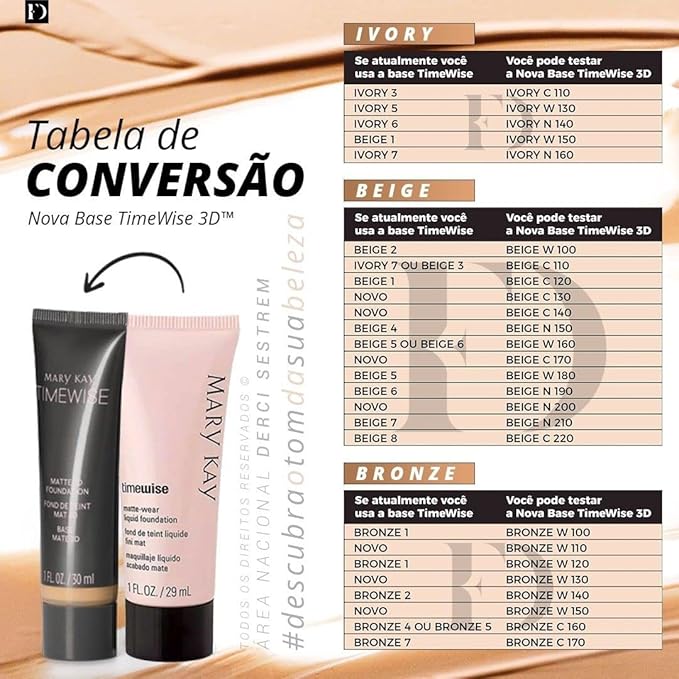 Timewise® 3D Mary kay Matte Liquid Base - 30ml (Beige N210)-Velvo Beauty