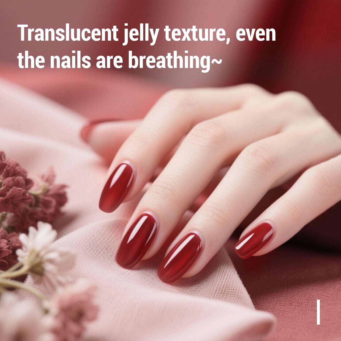 JODSONE 12PCS Gel Nail Polish Set 10 Translucent Jelly Colors Natural, Elegant & Long Lasting For Home & Salon Use-Velvo Beauty