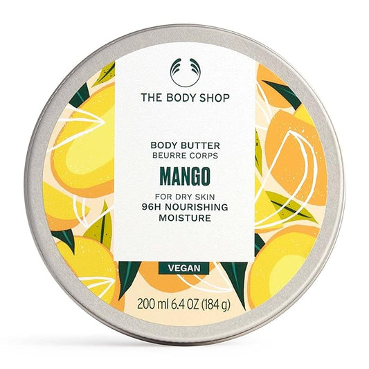 The Body Shop Mango Body Butter – Nourishing & Moisturizing Skincare for Normal Skin – Vegan – 6.4 oz-Velvo Beauty