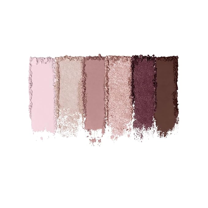 Milani Gilded Mini Eyeshadow Palette with 6 Matte & Shimmer Hues - The Wine Down-Velvo Beauty