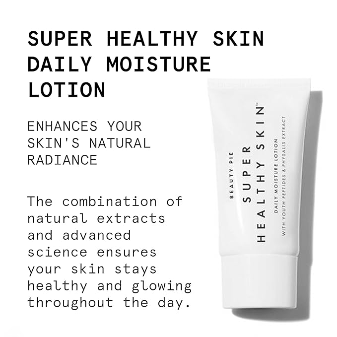 Super Healthy Skin Daily Moisture Lotion For Lightweight Smoothing, Softening & More Youthful-Looking Skin-Velvo Beauty
